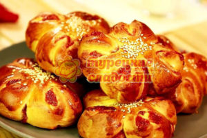 Булочка с повидлом